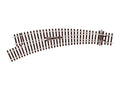 HO Code 100 Curved Turnout - Sma Rad - LH - UNI
