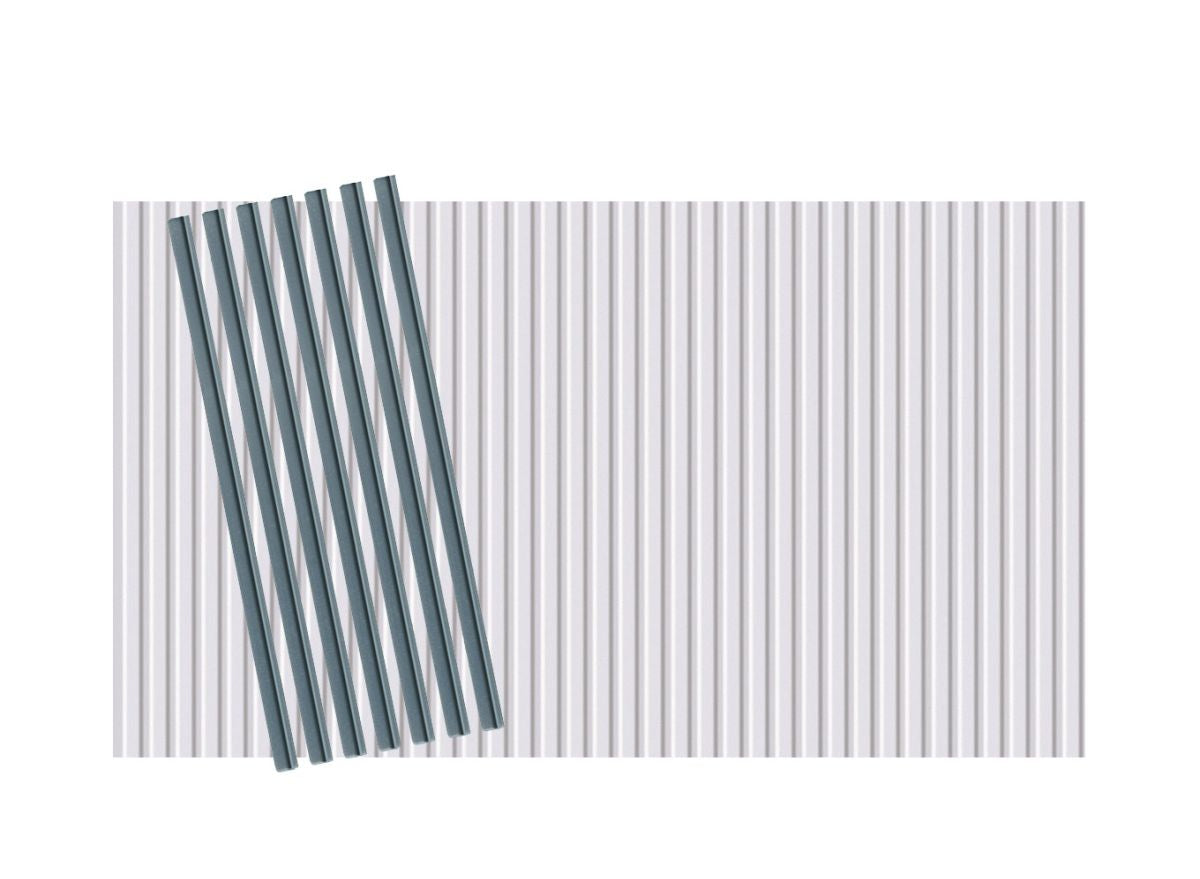 HO Materials Sheets - Box Profile Corrugated Steel