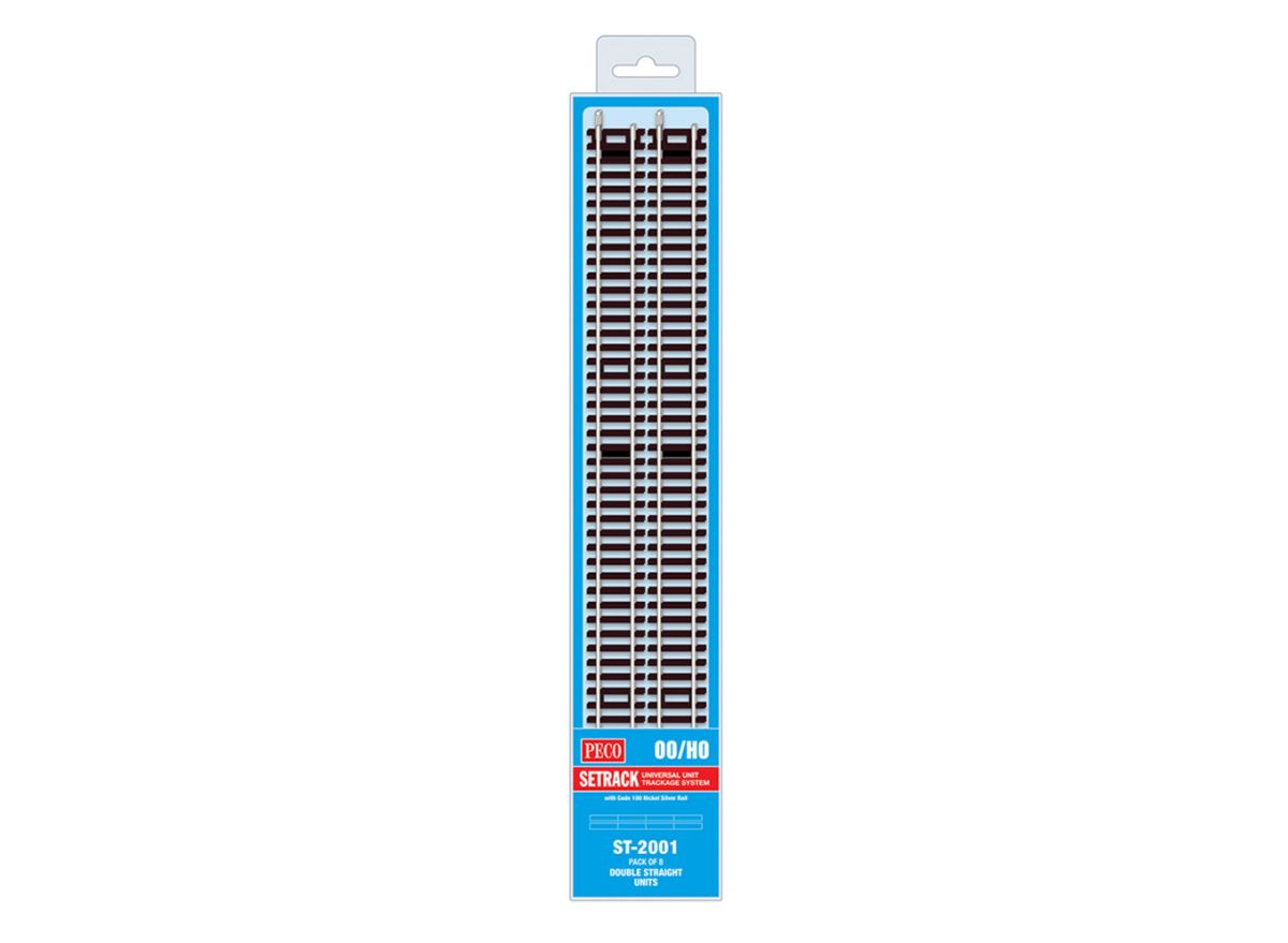 HO PECO-Set-OO/HO-Track C100 MP Double Straight (8)