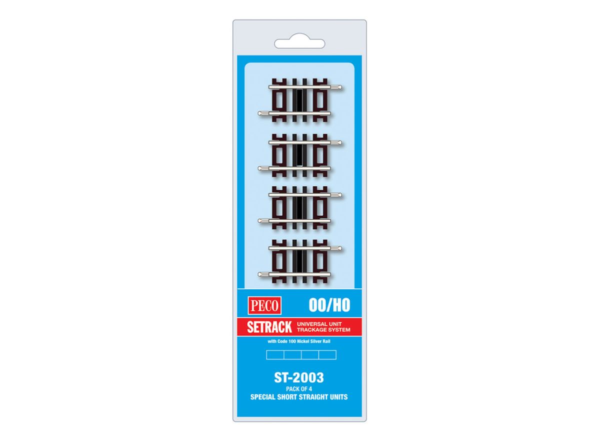 HO PECO-Set-OO/HO-Track C100 MP Special Short Straight (4)