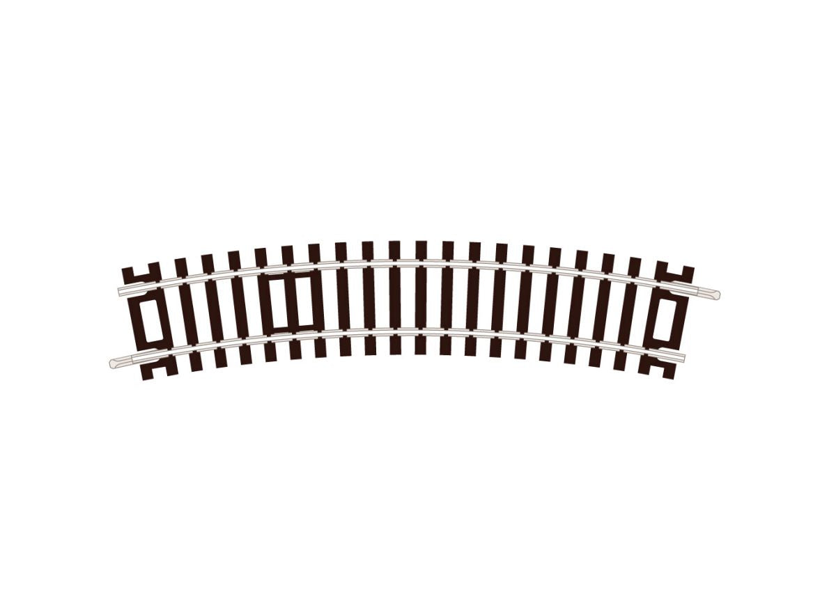 HO Track C100 No.1 Radius Standard Curve 36pcs