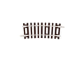 HO Track C100 No.1 Radius Half Curve 36pcs