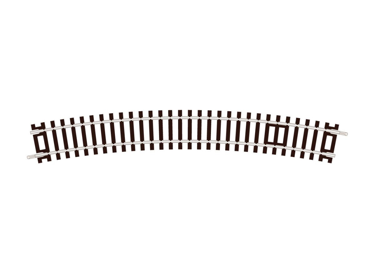 HO Track C100 No.4 Radius Standard Curve 36pcs