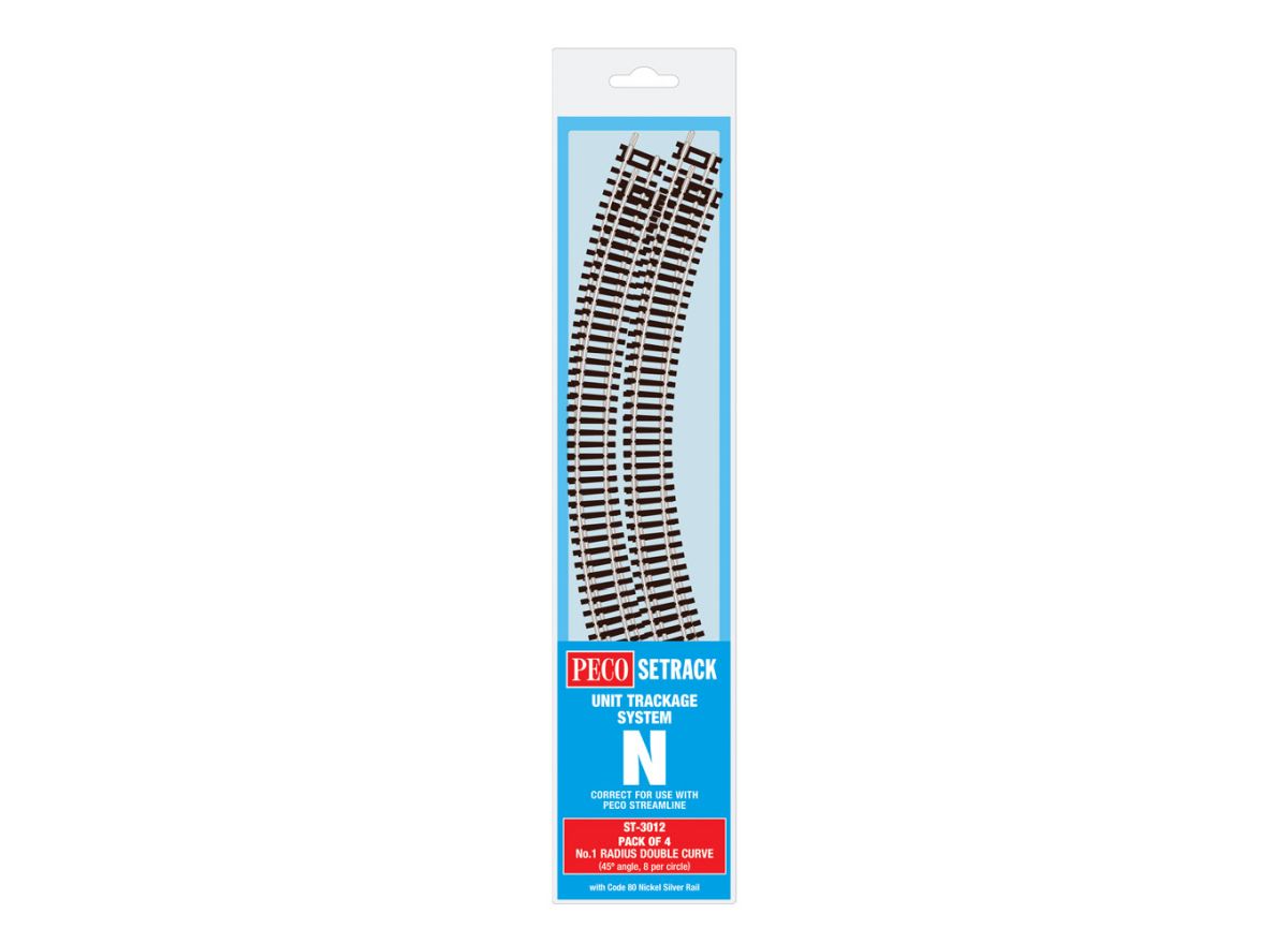 N Track C80 MP No.1 Radius Double Curve (4)