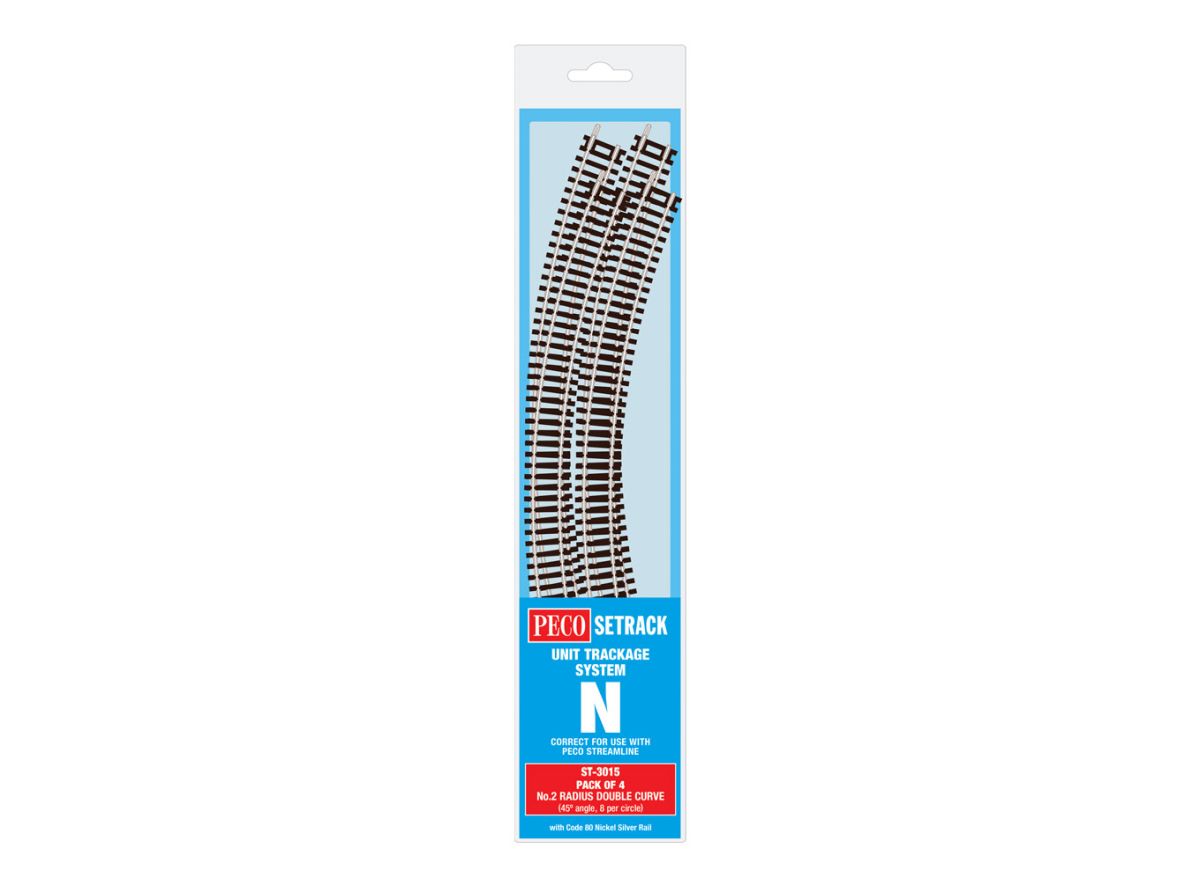 N Track C80 MP No.2 Radius Double Curve (4)