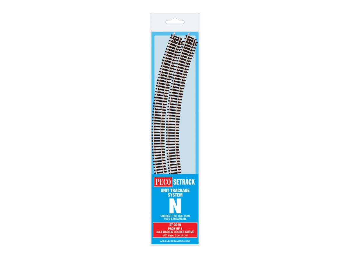 N Track C80 MP No.4 Radius Double Curve (8)