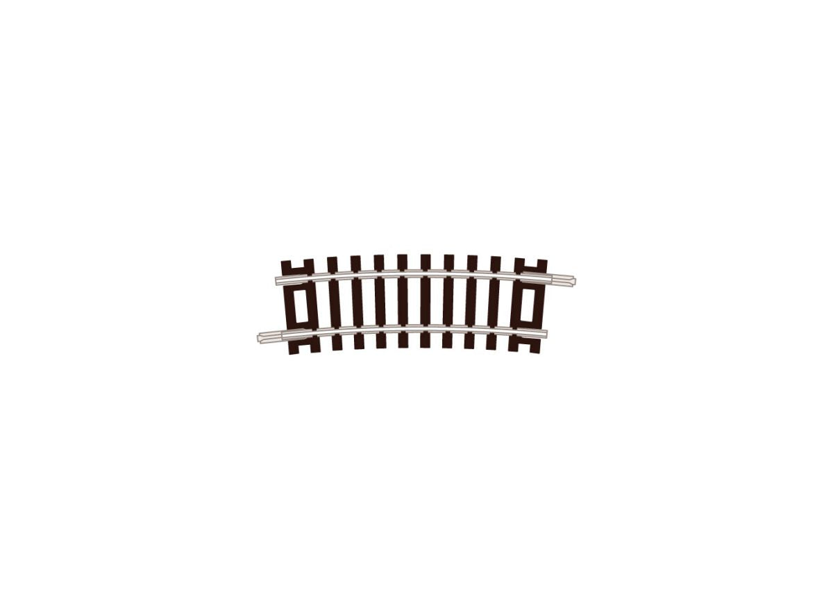 N Track C80 No.1 Radius Half Curve 16pcs