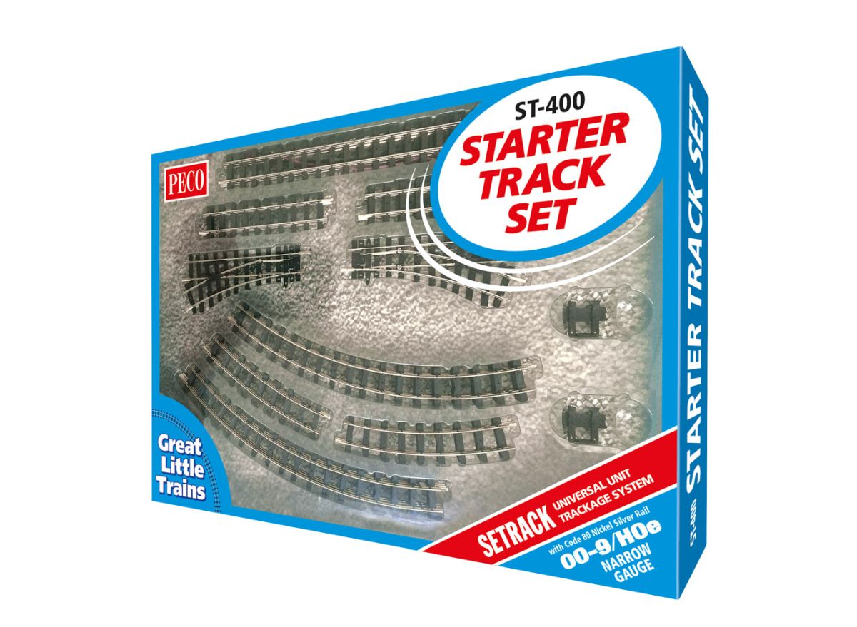 HO PECO-Set-OO-9-Starter Track Set C80 No.1 Radius