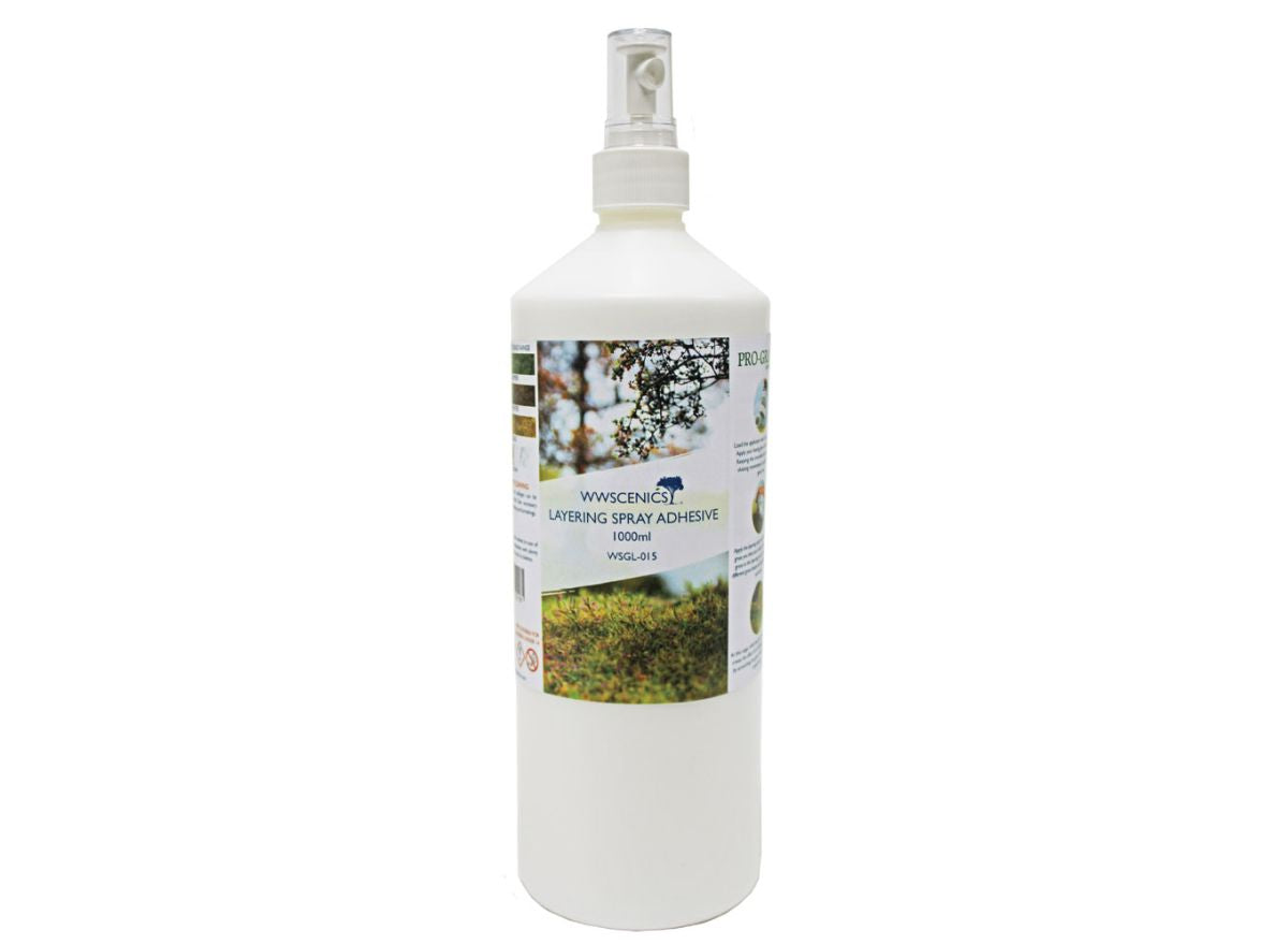 Static Grass Layering Spray Adhesive 1000ml