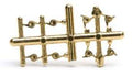 KNOCK OFFS (4) DUAL & (4) TRIPLE GOLD
