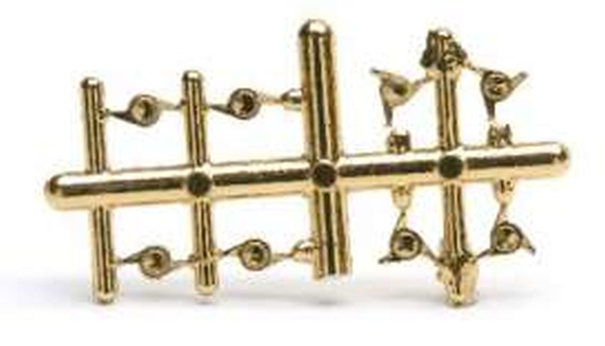 KNOCK OFFS (4) DUAL & (4) TRIPLE GOLD