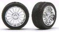 SPIDERS  RIMS W/TIRES CHROME