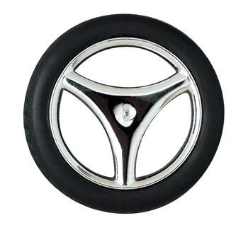 THREE SPOKE  RIMS W/TIRES CHROME