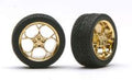 SWIRL STAR  RIMS W/TIRES CHROME