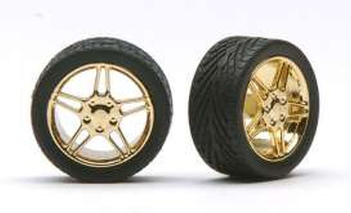 ELITES  RIMS W/TIRES GOLD