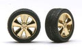 PHAT BOYZ  RIMS W/TIRES GOLD