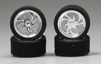 DIABLO'S  RIMS W/TIRES CHROME