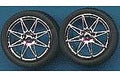 DIAMANTE'S  RIMS W/TIRES CHROME