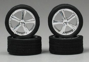BELAGIO'S  RIMS W/TIRES CHROME