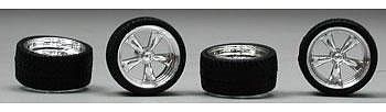 T'S  RIMS W/TIRES CHROME