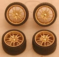 M5'S  RIMS W/TIRES BRONZE