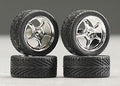 ALTA'S  19 RIMS W/TIRES CHROME