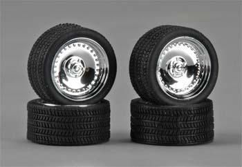 CL'S 19 RIMS W/TIRES CHROME