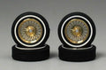 1/18 D'S  RIMS W/TIRES GOLD
