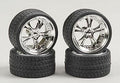 23 PHAT DADDY'S RIMS W/TIRES CHROME