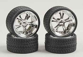 23 PHAT DADDY'S RIMS W/TIRES CHROME