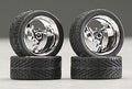 23 LIGHTING RIMS W/TIRES CHROME
