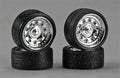 23 MAGNUMS RIMS W/TIRES CHROME