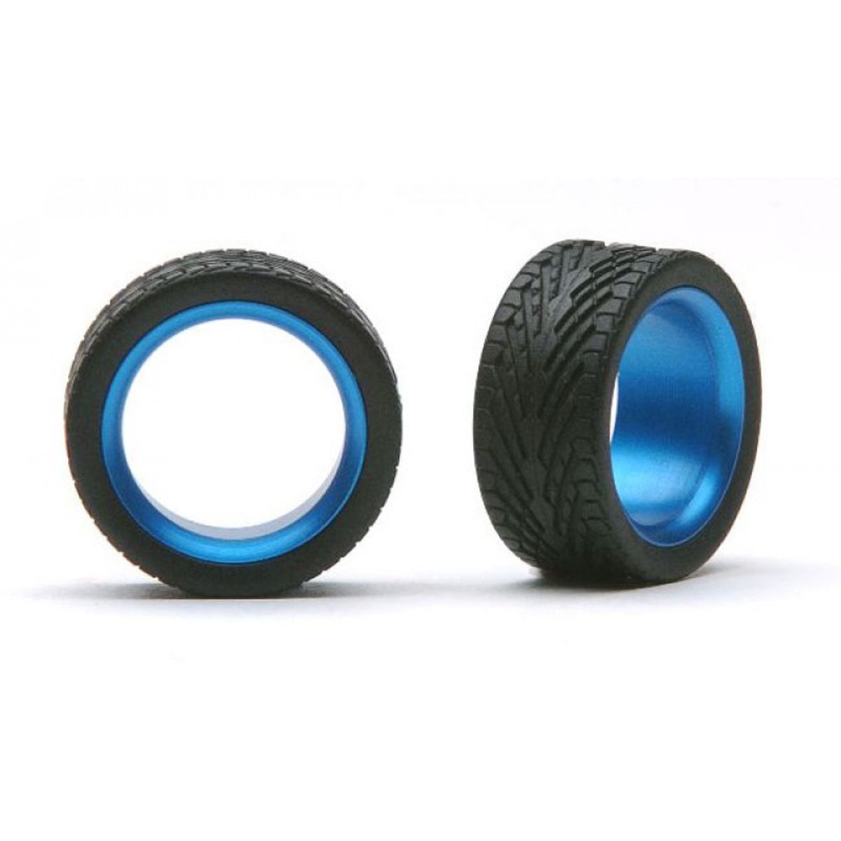 SLEEVES 23 ALUM POLISHED LT. BLUE W / TIRE
