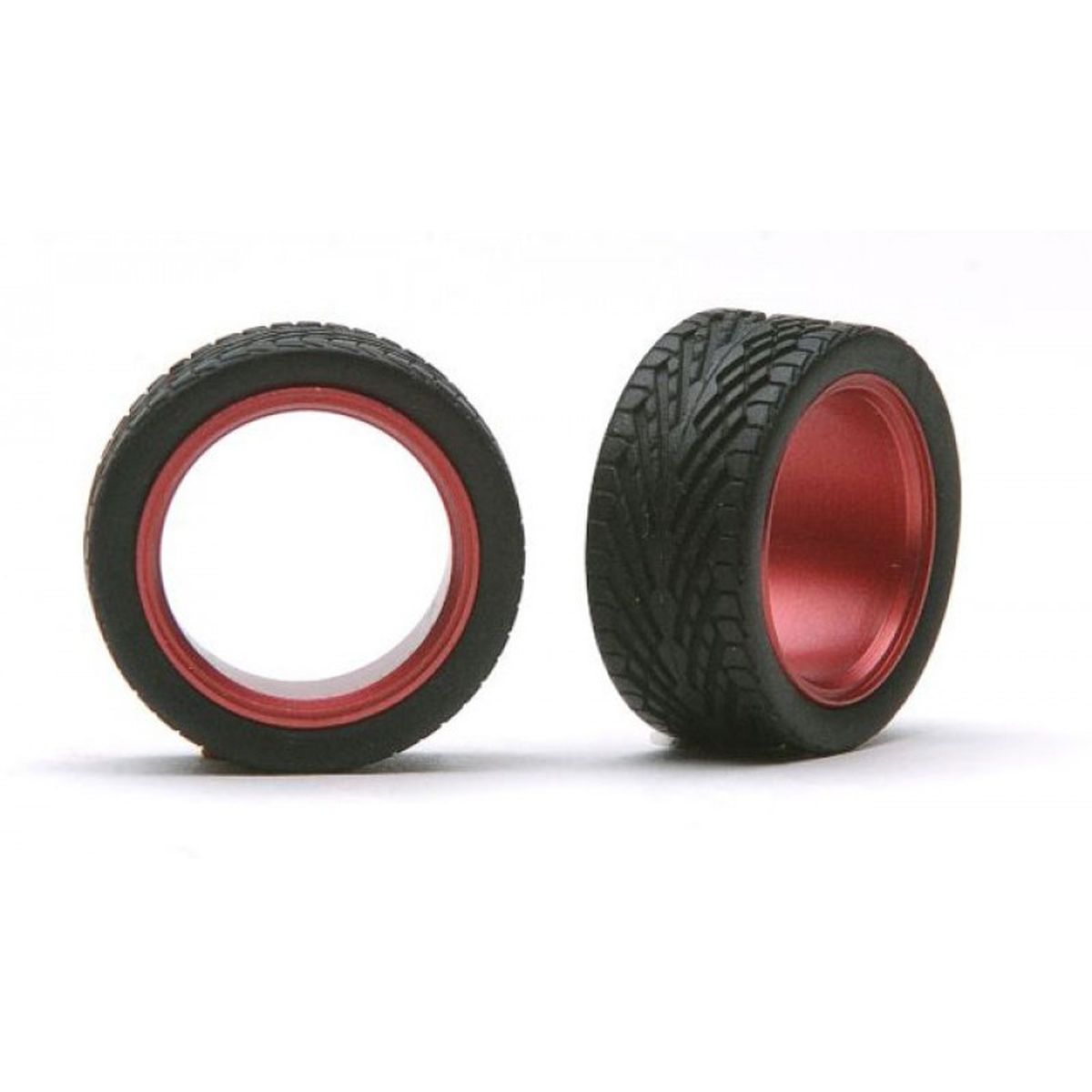 SLEEVES 23 STEPPED ALUM POLISHED RED W / TIRE