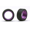 SLEEVES 23 STEPPED ALUM POLISHED PURPLE W/ TIRE