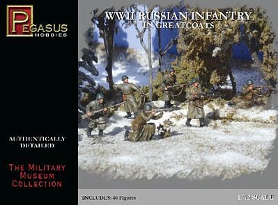WWII Russian Infantry in Greatcoats
