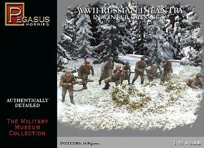 WWII Russian Infantry in Winter Dress set 2