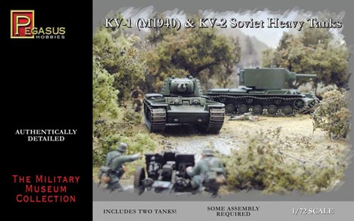 KV-1 Early & KV-2 Tanks (2)
