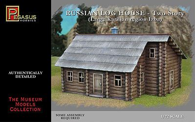 Russian Log House Two Story