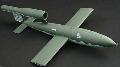 V1 Buzz Bomb Painted