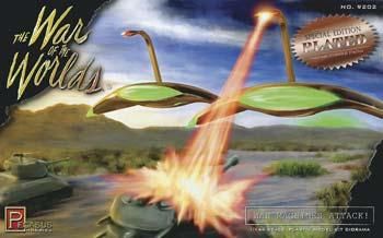 War of the Worlds Diorama kit Copper Plated kit