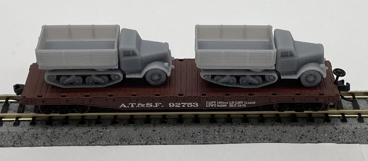 N Empty Half-Track Truck (1)