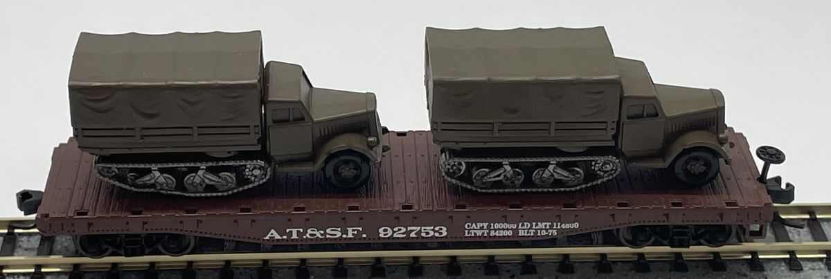 N Canvas Covered Half-Track Truck (1)