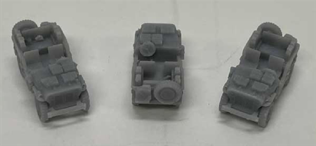 N WWII Willy's Jeep Pair