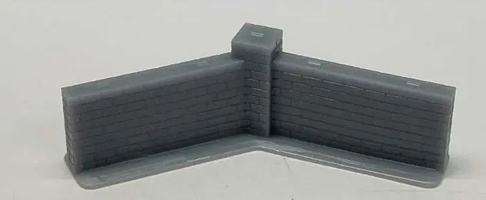 N 7' Brick Wall / 135* Corner (2)