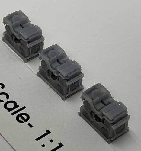 N Double-Stacked Jeep Flatcar Load (3)