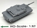 HO M1A2 Abrams Tank Flat Car Load (1)