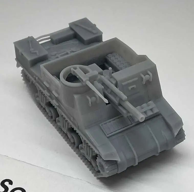HO M7 Priest Flatcar Load (1)