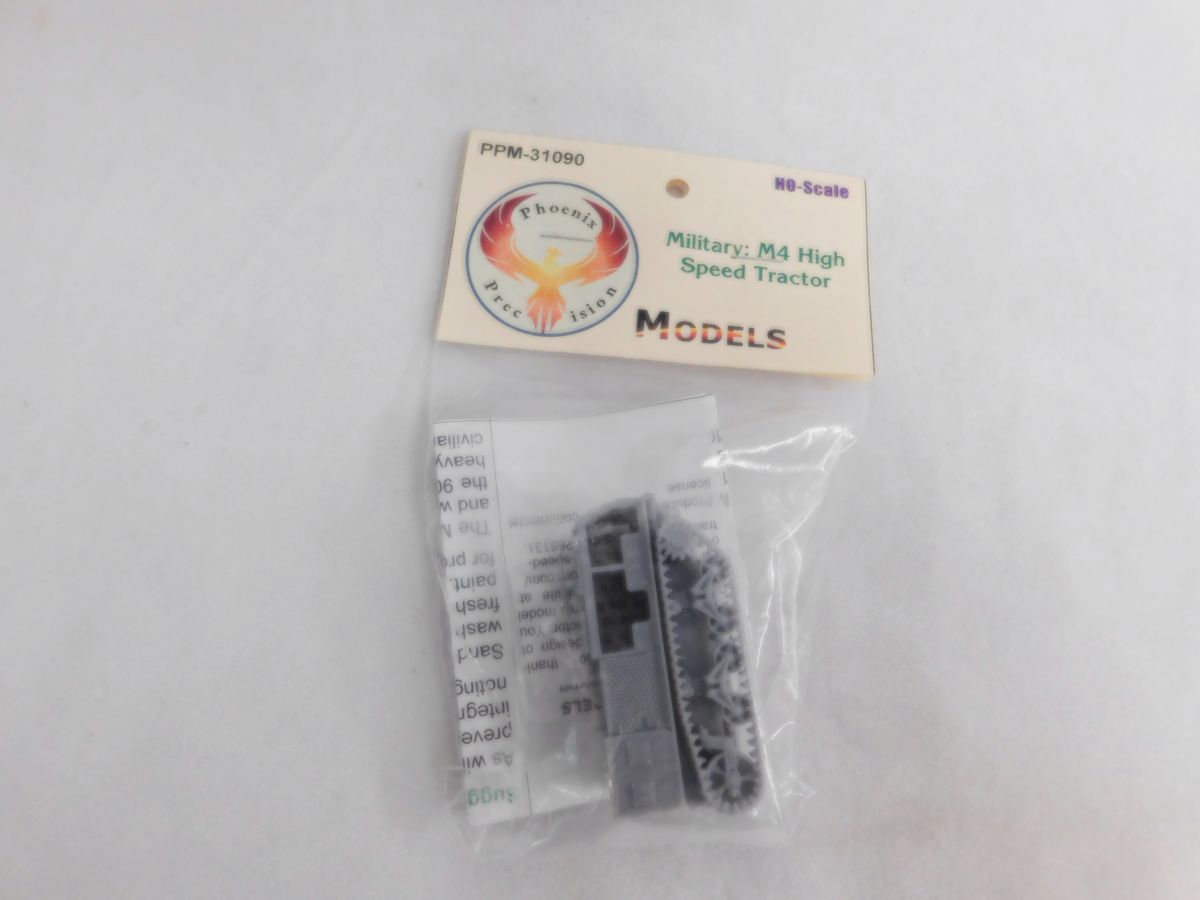 HO M4 High Speed Tractor Flatcar Load (1)
