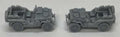HO  WWII Willy's Jeep Pair